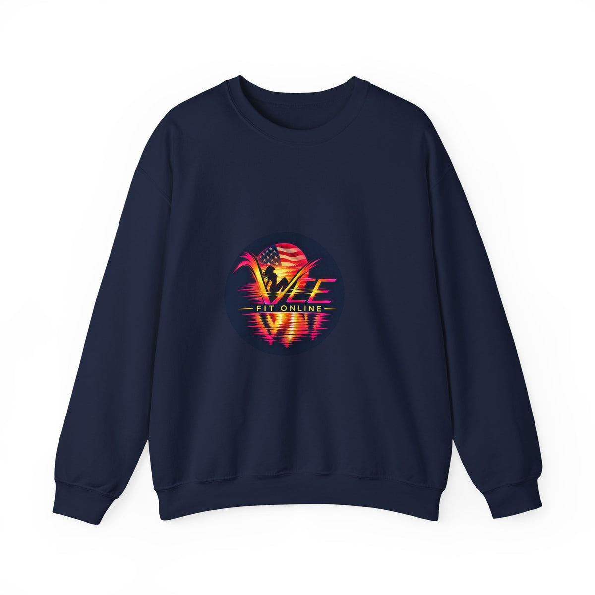 Vintage Vibe Graphic Crewneck Sweatshirt