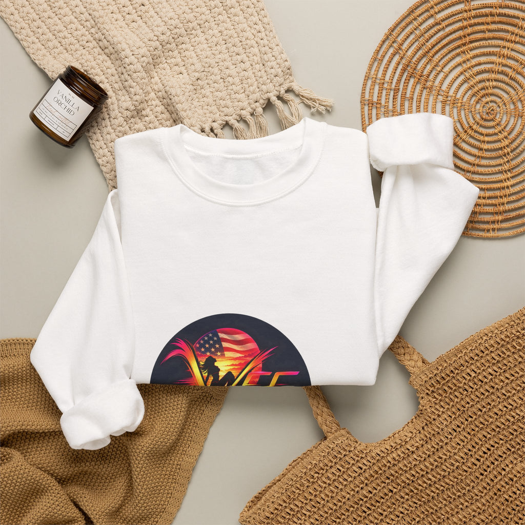Vintage Vibe Graphic Crewneck Sweatshirt