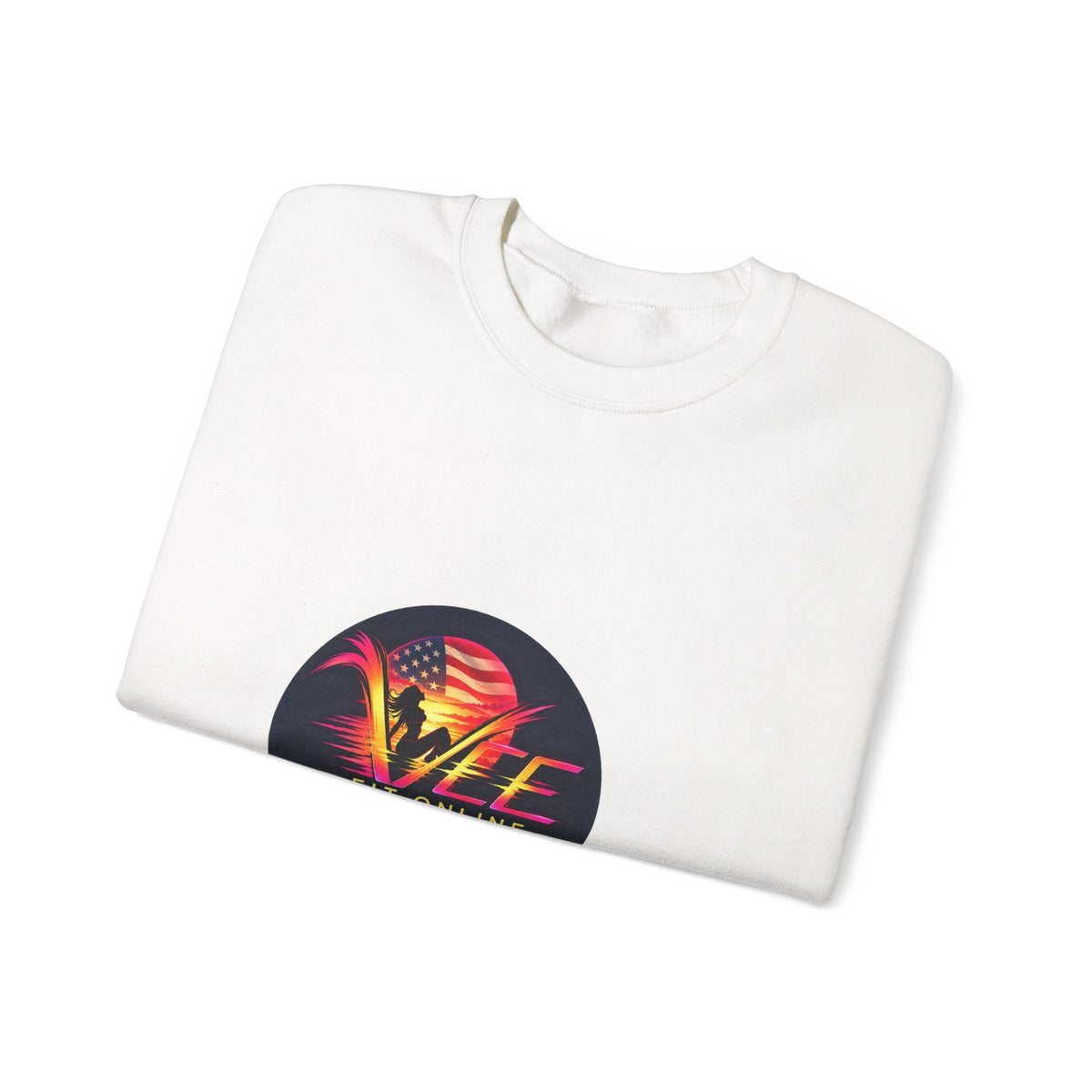 Vintage Vibe Graphic Crewneck Sweatshirt