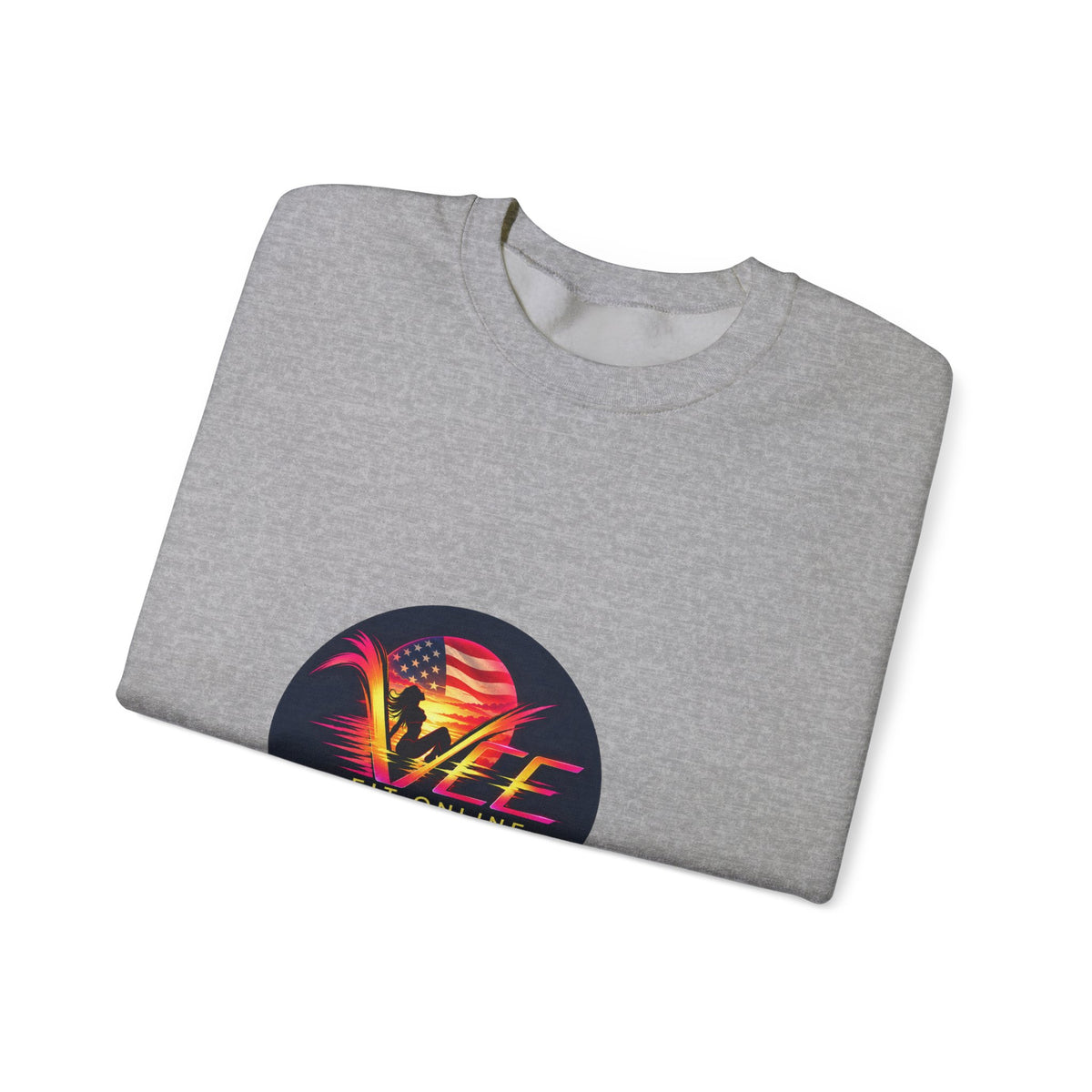 Vintage Vibe Graphic Crewneck Sweatshirt