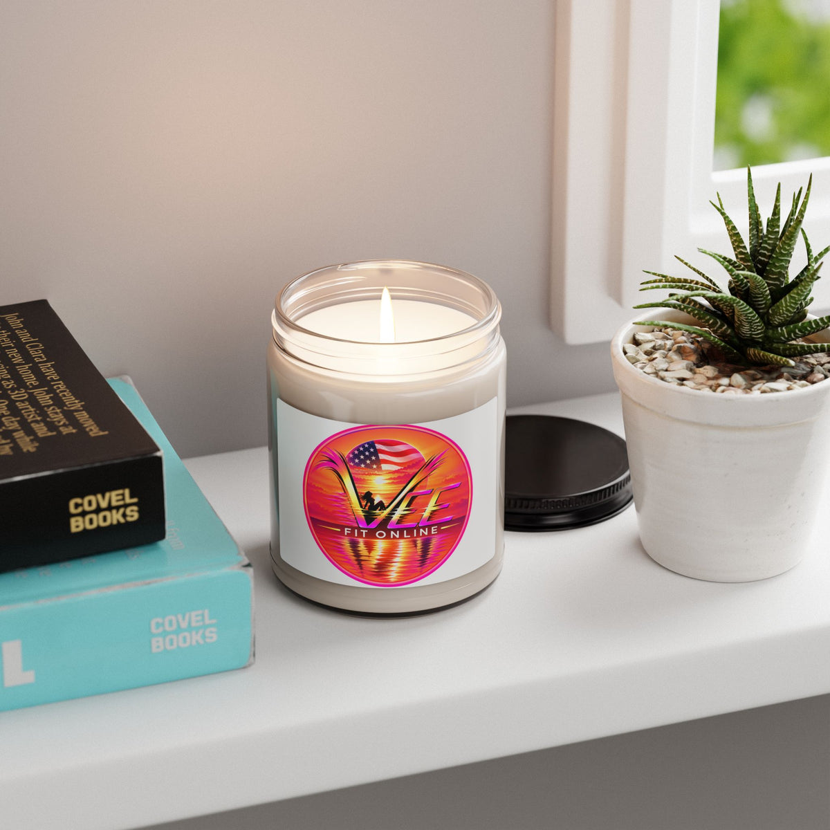 VFF Fit Online Patriotic Fitness Scented Soy Candle