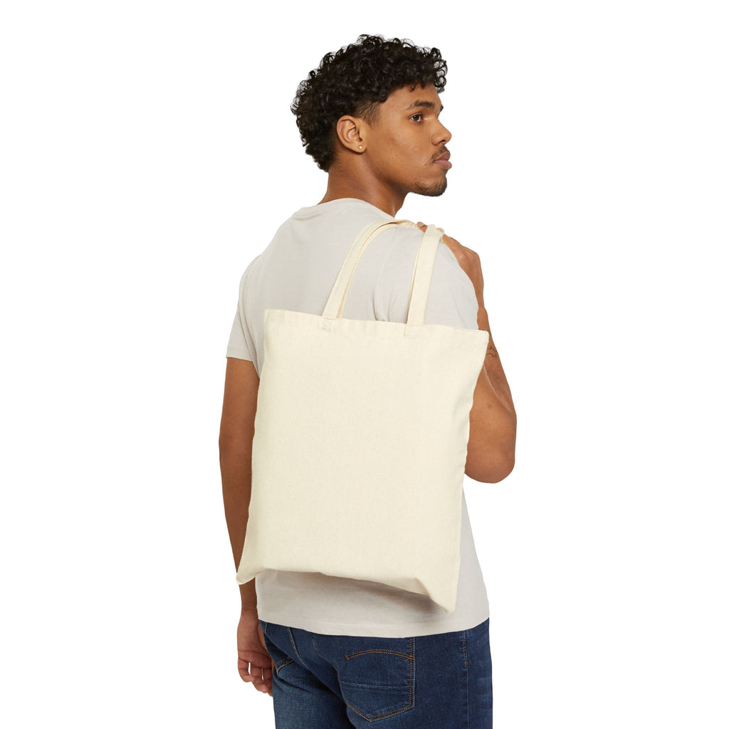 Rock Music Graphic Cotton Canvas Tote Bag