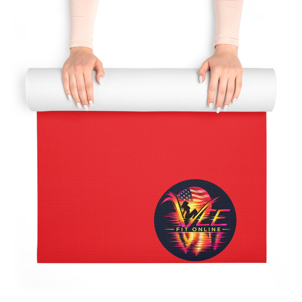 Red Phoenix Yoga Mat