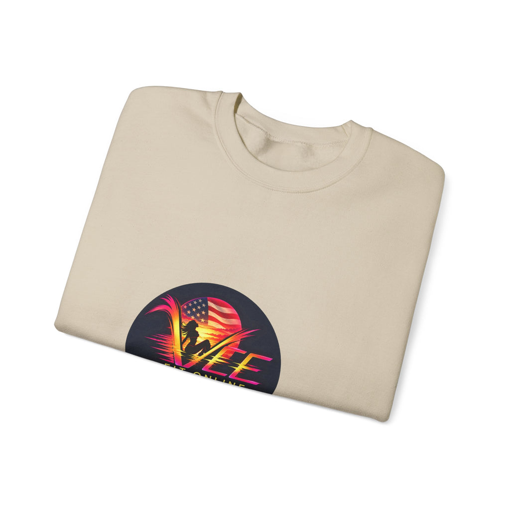 Vintage Vibe Graphic Crewneck Sweatshirt