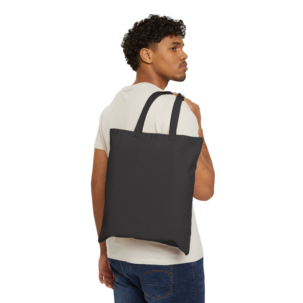 Rock Music Graphic Cotton Canvas Tote Bag