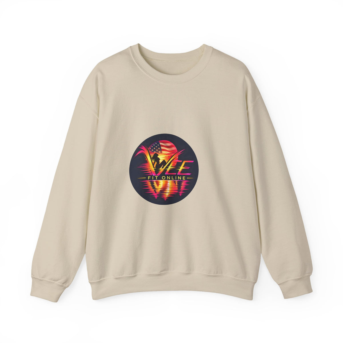 Vintage Vibe Graphic Crewneck Sweatshirt