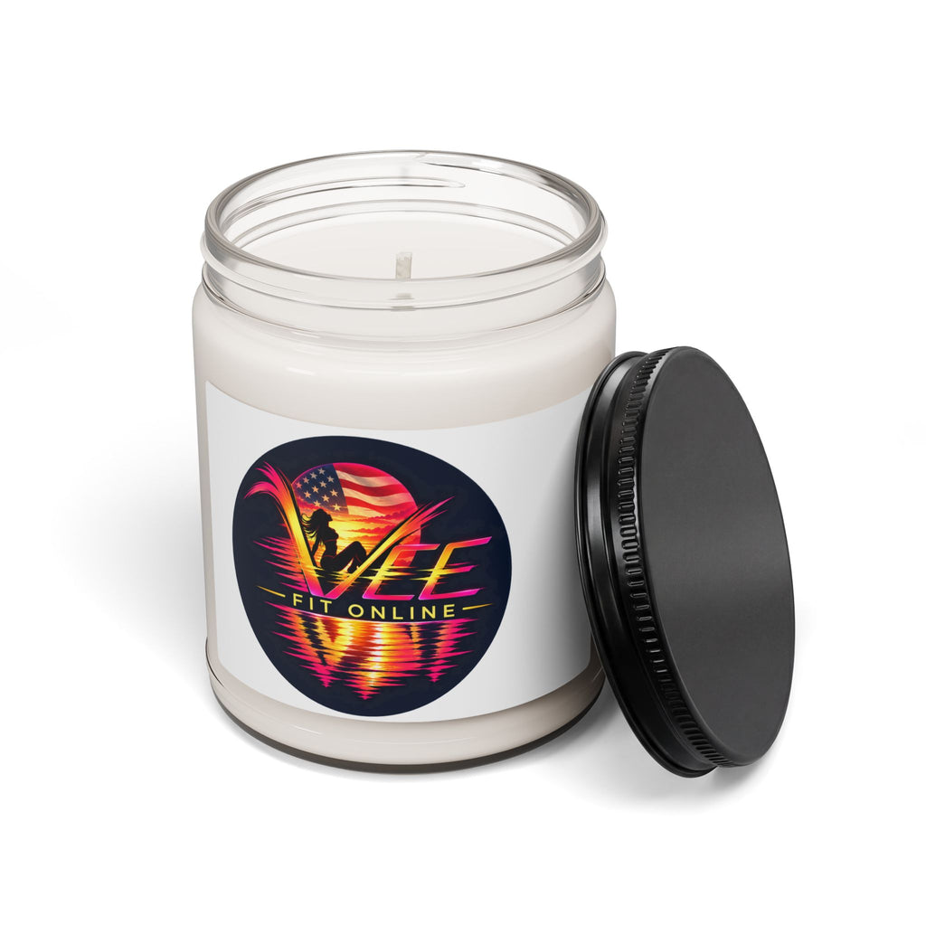Patriotic VIBE Fit Candle — 9oz Scented Soy Jar