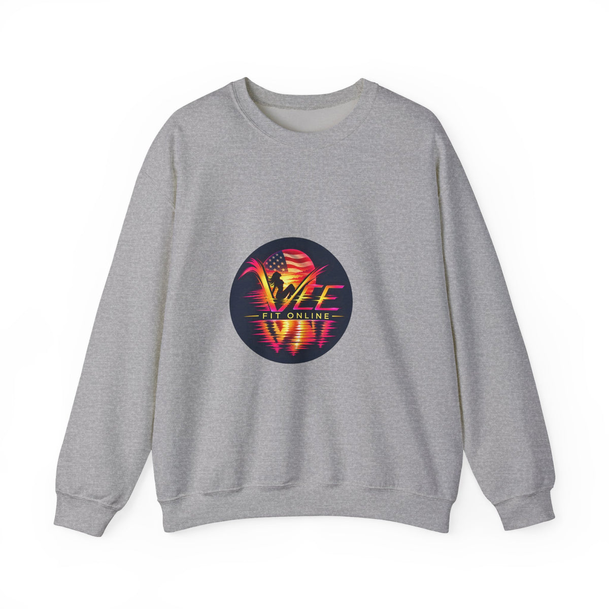 Vintage Vibe Graphic Crewneck Sweatshirt
