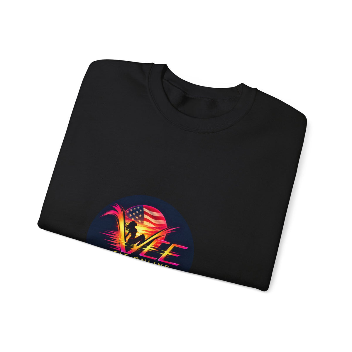 Vintage Vibe Graphic Crewneck Sweatshirt